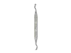 Bone Scraper, Knochenschaber Buser - Griff 10 Figur 2/3 (PPBUSER2/3), Breite 4 / 5 mm