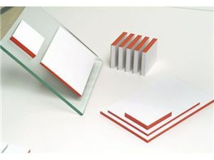 Antirutsch-Anmischblock Format 70 x 80 mm, Block 60 Blatt