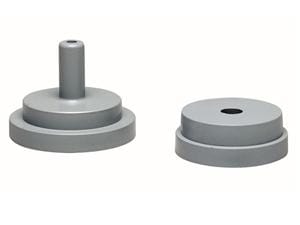 IPS® Muffelsystem 200 g: 3 IPS Muffelbasis und 3 IPS Muffellehre
