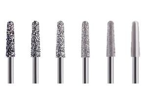 FG-Diamant-Schleifer für Zirkonoxid, Form 199 ISO 025, ultra-ultrafein, Packung 1 Stück