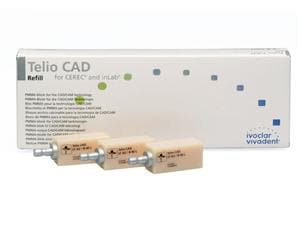 Telio® CAD for CEREC/inLab LT B40 L A2, Packung 3 Stück