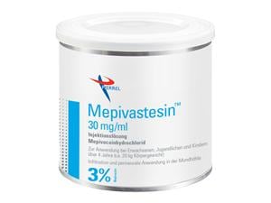 Mepivastesin™ (In Österreich nicht registriert) Zylinderampullen, Dose 50 x 1,7 ml