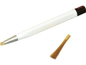 Bohrerreinigungsbürste mit Kunststoffgriff Länge 12 cm