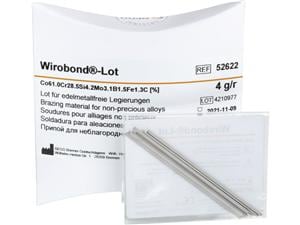 Wirobond®-Lot Keilförmig, Packung 8 Stangen (4 g)
