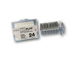 TMS LINK PLUS Minim 2/1, (Titanlegierung) silber - Intro Kit Set - Double Shear Pins