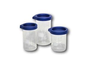 Elmasonic Reinigungsglas mit Deckel Passend für Elmasonic 10, Becher 600 ml
