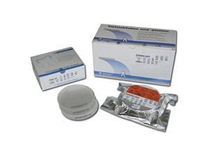 Erkoloc-pro transparent, mit Isolierfolie, Ø 120 mm (rund) Stärke 1 mm, Packung 20 Stück