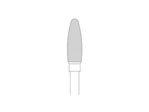 Hartmetallfräser, kreuzverzahnt standard HP (GX) Form HM 250GX, ISO 040, Packung 2 Stück
