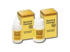 Harvard Phosphatzement schnellhärtend - Pulver Nr. 1 - weißlich, Packung 100 g