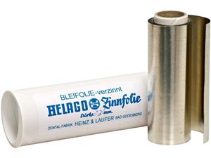 Zinnfolie Stärke 0,01 mm, Rolle 20 g