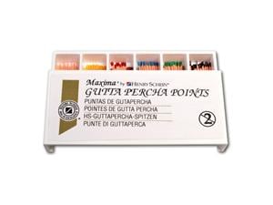 HS-Maxima® Guttaperchaspitzen ISO 015, weiß, Packung 120 Stück