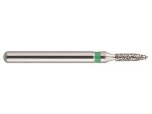 HS-Diamant Flamme, Form 860 ISO 014, SF extrafein (gelb), Packung 5 Stück