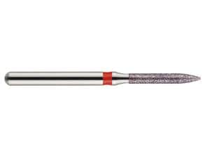 HS-Diamant Flamme, Form 862 ISO 012, M mittel (blau), Packung 5 Stück