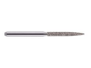 HS-Diamant Flamme, Form 864 ISO 014, M mittel (blau), Packung 5 Stück