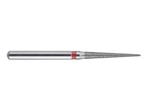 HS-Diamant konisch spitz, Form 858 ISO 014, UF ultrafein (weiß), Packung 5 Stück