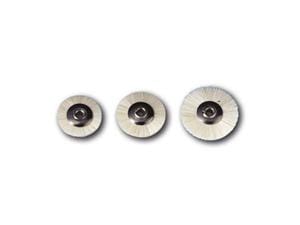 HS-Miniatur-Polierbürsten Ziegenhaar Montiert Handstück, Ø 17 mm, Packung 12 Stück