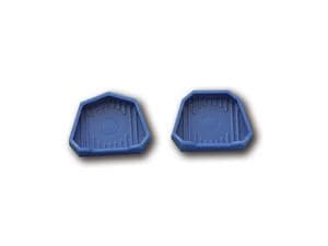 HS-Modellsockelformer blau Mittel OK (87 x 68 mm)