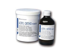 HS-Prothesenkunststoff Ortho Pulver Transparent, Packung 1.000 g