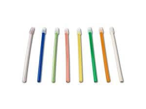 HS-Speichelsauger mit abnehmbarer Kappe Farblos-transparent, Länge 15 cm, Packung 100 Stück