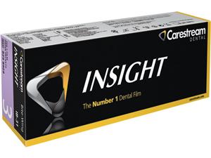 Kodak INSIGHT Bite Wing IB-31 Format 2,7 x 5,4 cm, Packung 100 Einzelfilme