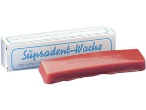 Supradent Klebewachs Rot, Riegel 2 x 50 g