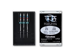 Twisted Files, Arbeitslänge 23 mm Taper 04 - 08, ISO 025, Packung 3 Stück