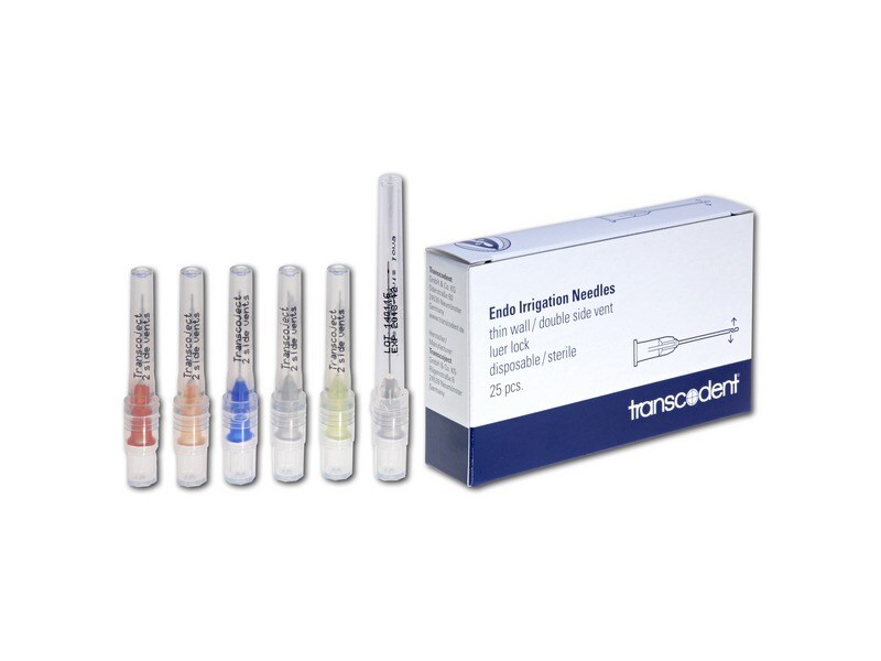 Endo Irrigation Needles / Endo Spülkanülen Grau 27G, 0,4 x 25 mm