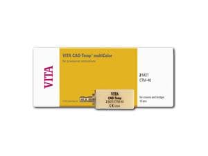 VITA CAD-Temp® multiColor for CEREC®/inLab®, CTM-40 2M2T, Packung 10 Stück