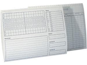 Karteikarten DIN A5 quer Weiß (11110), Packung 100 Stück