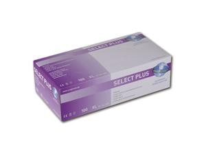 Unigloves® Select Plus Latexhandschuhe puderfrei Größe XS, Packung 10 x 100 Stück