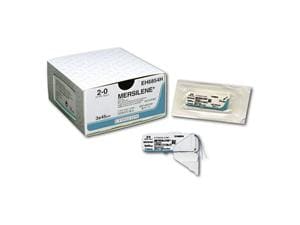 SUTUPAK MERSILENE grün, geflochten - 3 x 45 cm USP 2-0, (EH 6854 H), Packung 36 Stück