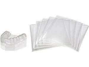 Sports Advantage Mundschutz (eckig) Stärke 1,0 mm, Packung 25 Folien