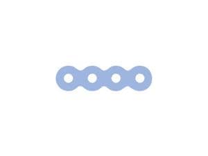 Maximum Power Chain geschlossen Himmelblau, Spule 4,6 m