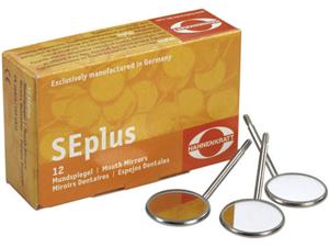 SEplus Mundspiegel, plan SS Nr. 3, Ø 20 mm, Packung 12 Stück