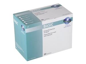 Unigloves Basic Mundschutz Grün, Packung 10 x 50 Stück