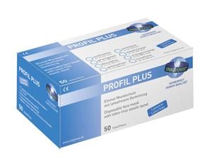 Unigloves ProfilPlus Mundschutz Blau, Packung 10 x 50 Stück