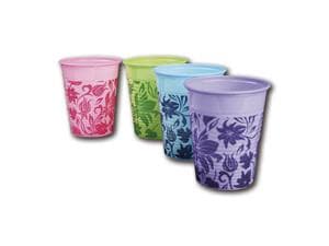 Monoart® Mundspülbecher Flower Pink, Packung 1.000 Stück