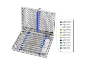 IMS® Kassette Signature 1/2 DIN für 10 Instrumente Grau (IME12DIN11)