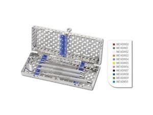 IMS® Kassette Signature 1/4 DIN für 5 Instrumente Rot (IME14DIN50)