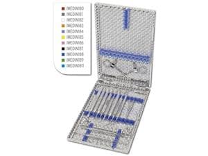 IMS® Kassette Signature DIN für 18 Instrumente Rot (IMEDIN180)