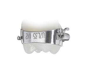 TruFit 2.0 Molarenband OK 1. Molar einfach nicht konvertierbar nach Roth -10° Torque, ohne Lingualhäkchen Zahn 16, .018", G