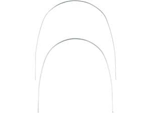 BetaForce™ Beta-Titan – Full-Form Kraft-Niveau zwischen Nickel-Titan und Edelstahl / Nickel-Frei, rechteckig, geätzt UK, .0