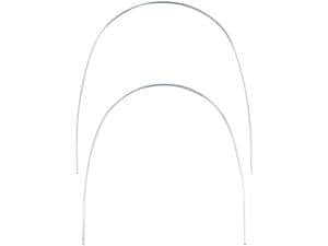 TruForce™ Edelstahl-Drahtbögen Full-Form, rund, geätzt OK, Ø .012"