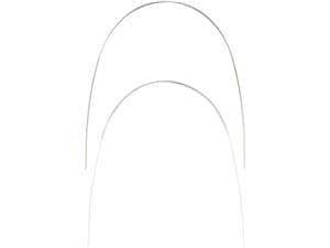 TruForce™ Edelstahl-Drahtbögen Euro-Form, rechteckig, geätzt OK, .016" x .016"