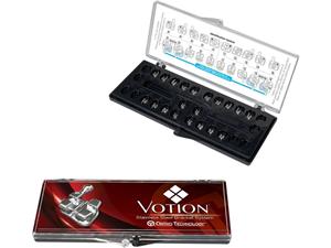 Votion Roth Prescription .018" Slot, Patientenkit 5er bis 5er, OK + UK ohne Häkchen