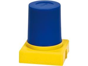 S-U Fräswachs x-hart Blau, Kegel 45 g
