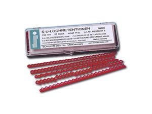 S-U Lochretention Oval, Packung 250 Stück