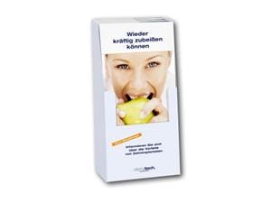 alphatech® Patienteninformation Aufsteller mit Flyer, Packung 50 Stück