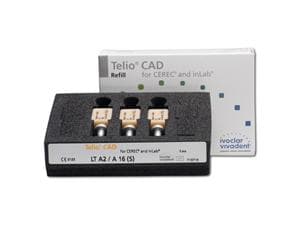 Telio® CAD Abutment Solutions for CEREC/inLab LT A16 A2, Größe S, Packung 3 Stück