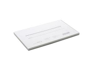 Anmischblock für Abdruckmassen Format 240 x 150 mm, Blöcke 10 x 20 Blatt